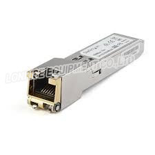 GLC - TE 1000BASE - T SFP Transceiver Module suporta até 100m de comprimentos de ligação através de uma ligação de cobre através de um conector RJ-45