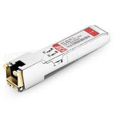GLC - TE 1000BASE - T SFP Transceiver Module suporta até 100m de comprimentos de ligação através de uma ligação de cobre através de um conector RJ-45