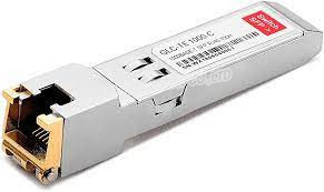 GLC - TE 1000BASE - T SFP Transceiver Module suporta até 100m de comprimentos de ligação através de uma ligação de cobre através de um conector RJ-45