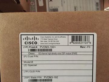 Módulo high-density da voz DSP dos módulos 192-Channel do router de PVDM3-192 Cisco