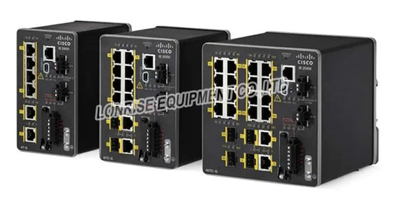 O original IE-2000-8TC-G-E novo de Cisco com 8fe ethernet 2000 comuta os portos de cobre e o 2ge Lan Base combinado