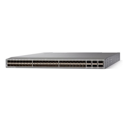 Nexo 9300 de N9K-C93180YC-FX Cisco com 48p 1/10G/25G SFP+ e 6p 40G/100G QSFP28 MACsec e unificado