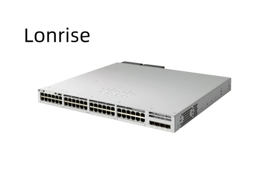 Vantagem da rede dos dados 48-Port de C9300-48 T-A Cisco Switch Catalyst 9300 somente