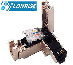 Automatização industrial de Siemens do conector da rede de 6GK1901 1BB10 0AA0 com plc