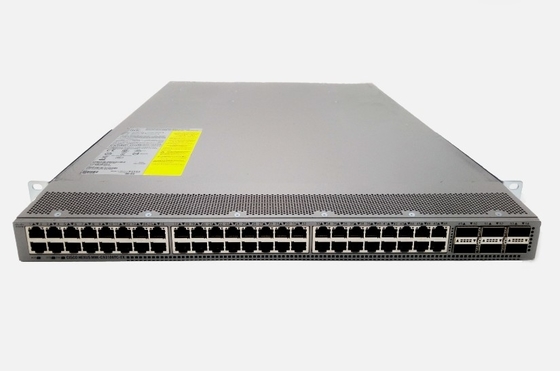 N9K-C93108TC-FX Nexus 9300 Com 48p 10G BASE-T e 6p 40G/100G QSFP28, MACsec
