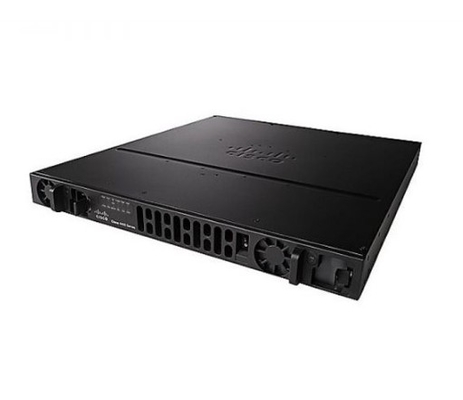 ISR4431-AX/K9 500Mbps-1Gbps Sistema de transferência 4 portas WAN/LAN 4 portas SFP CPU multi-core Segurança de potência dupla