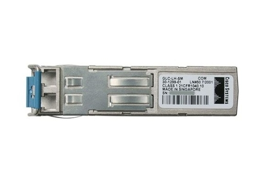 GLC-LH-SM Compatível com 1000BASE-LX/LH SFP 1310nm 10km DOM Duplex LC SMF Transceiver Module