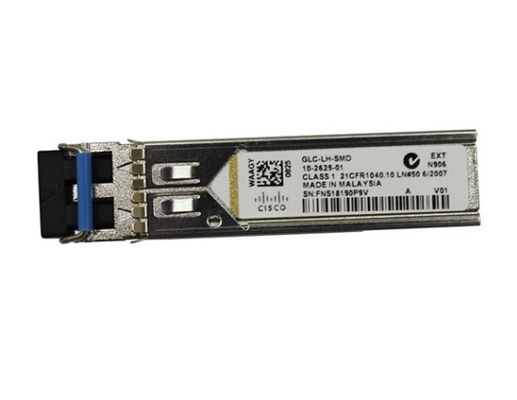 GLC-LH-SMD Compatível 1000BASE-LX/LH SFP 1310nm 10km Industrial DOM Duplex LC SMF Transceiver Module