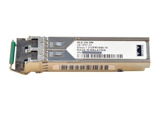 GLC-ZX-SM DOM Duplex LC Cisco SFP Transceiver Module Compatível 1000BASE-ZX SFP 1550nm 80km