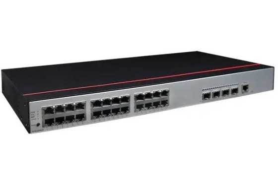 S5735-L24P4S-A1 Huawei S5700 Series Switches 24 10/100 / 1000Base-T Ethernet Port 4 Gigabit SFP POE + AC Power Supply