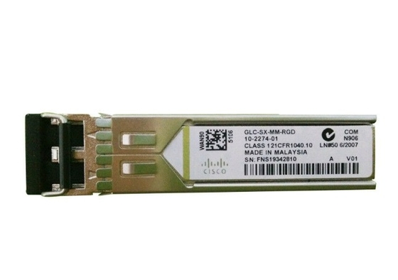 Modulo SFP compatível GLC-SX-MM-RGD 1GbE Multimode Fibra MMF Transceptor Óptico - 1GE Gigabit Ethernet S