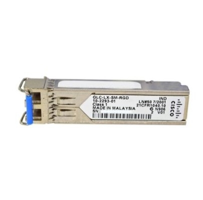 Transceptor SFP compatível com o TAA compatível com o GLC-LX-SM-RGD 1000Base-LX (SMF 1310nm 10km DOM Rugged LC)