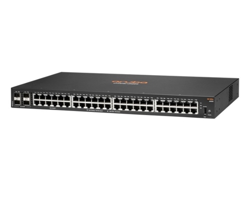 R8N86A HPE R8N86A Aruba 6000 48g 4sfp Comutador - Comutador - 48 portas - Gerenciado - Montável em rack