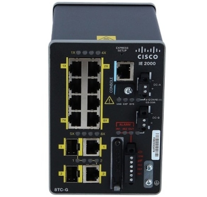 IE-2000-8TC-G-L IE-2000-8TC-G-L - Ethernet Industrial da série 2000 IE 8 10/100 2 T/SFP Lite