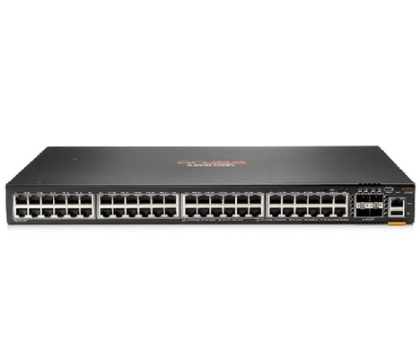 JL726A Série Aruba 6200F Switch 48G 4SFP + Portos montáveis em rack