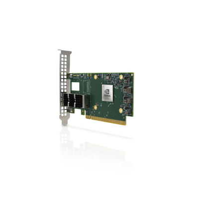 MCX354A QCBT Mellanox Connectx-3 Vpi Adaptador de rede 2 portas Gigabit Ethernet