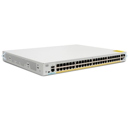 C1000-48FP-4G-L Cisco Catalyst 1000 Switches 48x 10/100/1000 Ethernet Ports PoE+ ports e 740W 4x 1G SFP Uplinks