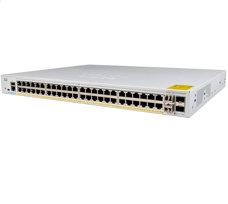 C1000-48FP-4X-L Cisco Catalyst 1000 Switches 48x 10/100/1000 Ethernet Ports PoE+ e 740W 4x 10G SFP Uplinks