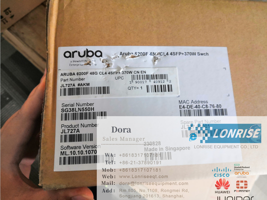 Jl727a Novo fechado ArubaEnterprise Ethernet Gerenciado 10 Gb 48 Portes Poe Switch Gigabit