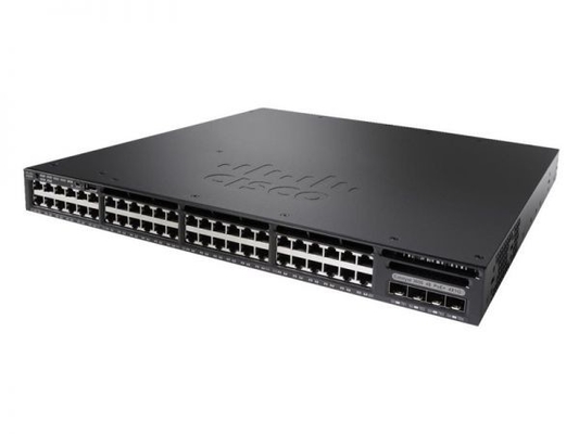 WS C3650 48PS S Catalyst 3650 48 10 100 1000 Ethernet PoE Portos 4 1G Uplinks Layer 3 Switching IP Base IOS Gerenciado