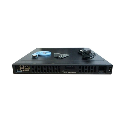 ISR4331 SEC K9 100Mbps 300Mbps capacidade de transferência do sistema 3 portas WAN LAN 2 portas SFP multi Core CPU