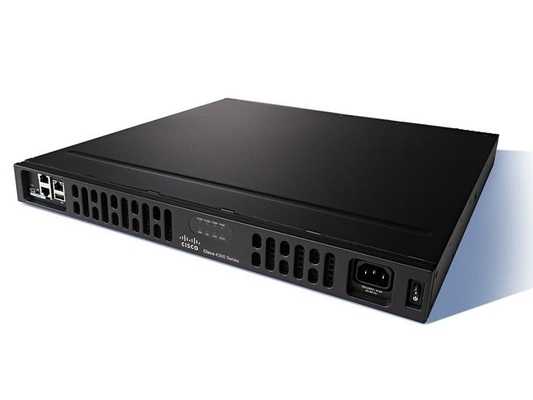 ISR4331AXK9 3GE 2NIM 1SM 4G FLASH 4G DRAM Advanced Service Bundle oferece 100 Mbps a 300 Mbps de capacidade agregada