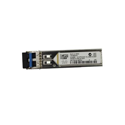 Módulo transceptor GLC-LH-SMD 1000BASELXLH SFP MMF SMF compatível com o padrão IEEE 802.3z 1000BASE LX