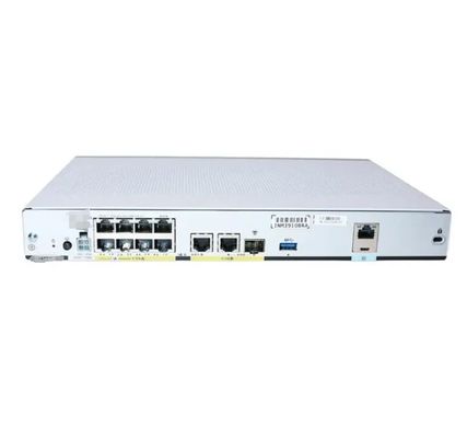 Roteador Cisco C1111-8P ISR 1100 Roteador Ethernet Gigabit de 8 portas com Dual GE WAN e PoE