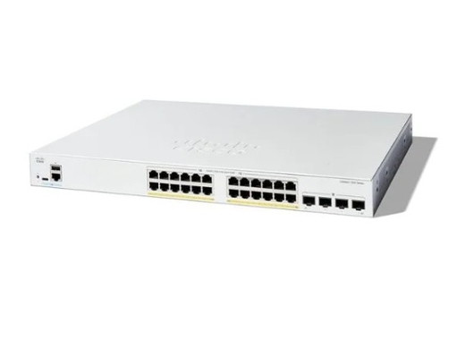 C1300-24FP-4GCisco Switches Switches Cisco 24x 10/100/1000 portas PoE + com orçamento de energia de 370W