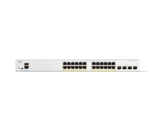 C1000-24T-4X-L Switches da série Cisco Catalyst 1000 24x 10/100/1000 Ethernet Portos 4x 10G SFP+ Uplinks