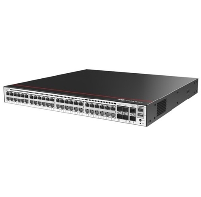 S5735-S48T4XE-V2 48*GE Portos base-T 4*10GE Portos SFP+ 2*12GE Portos em pilha sem módulo de alimentação