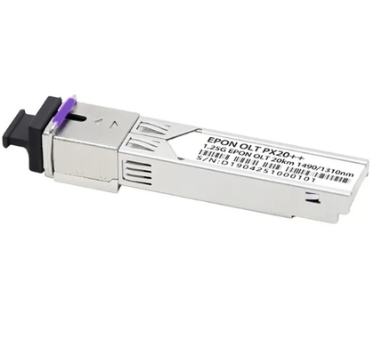 EPON OLT PX20+ 20km Tx 1490nm 1.25G Rx 1310nm 1.25G SFP Conector de receptores SC/UPC