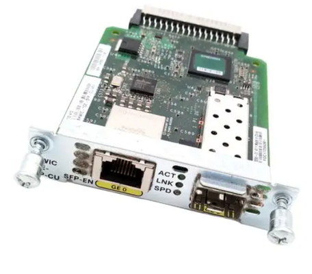 Cisco EHWIC-1GE-SFP-CU HWIC Gigabit Ethernet de 1 porta com slot SFP