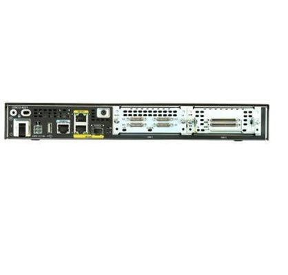 ISR4221-SEC/K9 ISR 4321 com 2 GE integrados, 2 slots NIM, 1 slot ISC, 4 GB de memória Flash padrão, 4 GB de DRAM padrão