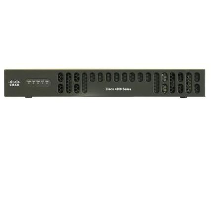 ISR4221-SEC/K9 ISR 4321 com 2 GE integrados, 2 slots NIM, 1 slot ISC, 4 GB de memória Flash padrão, 4 GB de DRAM padrão