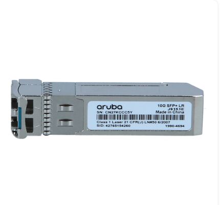 J9151E, transceptor Aruba 10G SFP+, 10G SFP+ LC/10km SMF/modo único