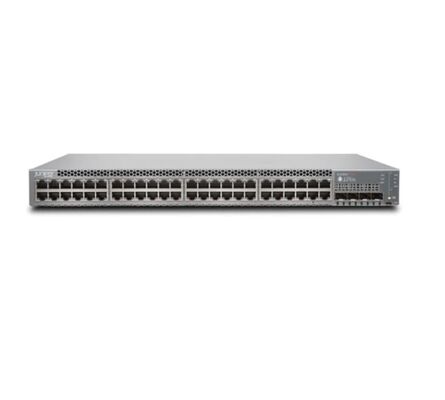 Switch Gigabit PoE+ Juniper EX2300-48P de 48 portas, 4x10G SFP+ Uplink, 176Gbps, 130Mpps, Gerenciado 1RU