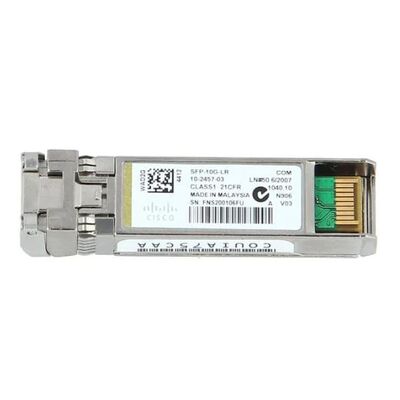 Módulo transceptor Cisco SFP-10G-LR= 10GBASE-LR SFP+ (1310nm 10km SMF LC DOM)