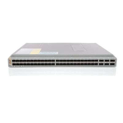 O Switch Ethernet Óptico N9K C93180YC FX3 com Módulo de Fibra Óptica é um switch 1RU com latência de menos de 1 microssegundo que suporta 3,6 Tbps de largura de banda e 1,2 bpp
