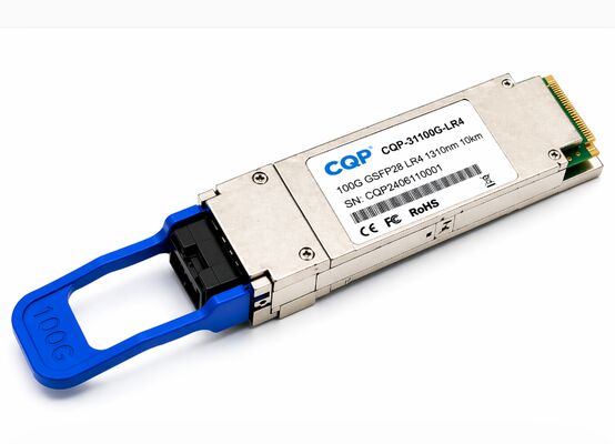 CQP-31100G-LR4 100G QSFP28 LR4 Transceptor Óptico 10km SMF LC módulo