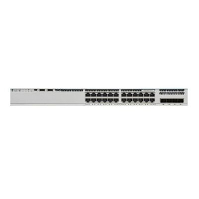 C9200L-24P-4G-E, switch Cisco Catalyst 9200L, portas 24xPoE+/uplink 4x1G/fundamentos de rede
