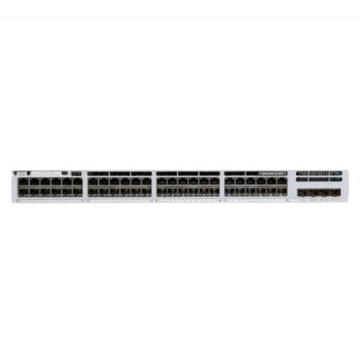 Switch de rede gigabit do porto PoE+ do catalizador 48 de Cisco C9300L-48P-4G-A