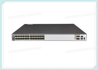 Os interruptores de rede de S6720S-26Q-EI-24S-AC Huawei empacotam 2 40 a fonte da alimentação CA da atuação QSFP+ 170W