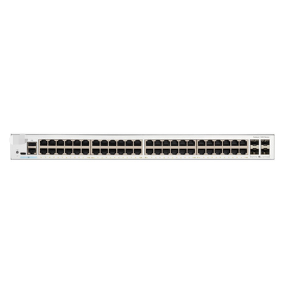 Comutador Cisco C1300-48T-4X | Switch gerenciado Gigabit Catalyst 1300 de 48 portas com 4x10G SFP+
