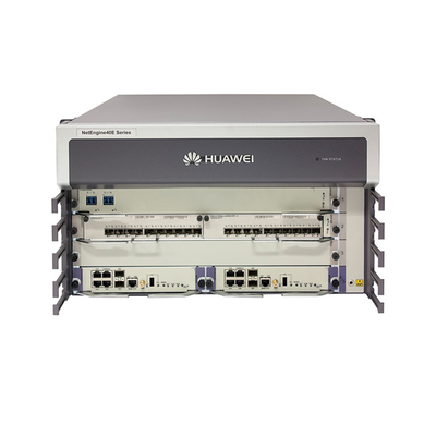 Roteador de backbone de nuvem Huawei, CR5P03BASD75, roteador NE40E-X3A, 2 MPUs/2 alimentação CC/sem software