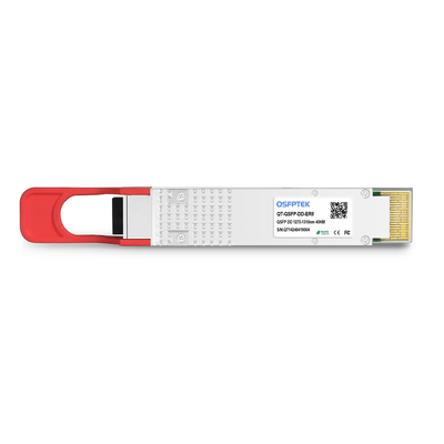 QAPQD040F0CN1 QSFP-DD ER8 400G Transceptor Óptico 1310nm 40km SMF LC