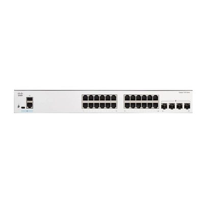 Comutador Cisco Catalyst C1300-24T-4G | Switch gerenciado Gigabit de 24 portas com 4 uplinks SFP
