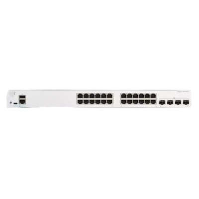 Switch gerenciado Gigabit Cisco C1200-24T-4G Catalyst 1200 de 24 portas com 4 uplinks SFP