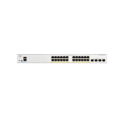 Switch Cisco C1200-24P-4X 24 portas Gigabit PoE+, 4x uplinks 10G SFP+, orçamento PoE de 195W