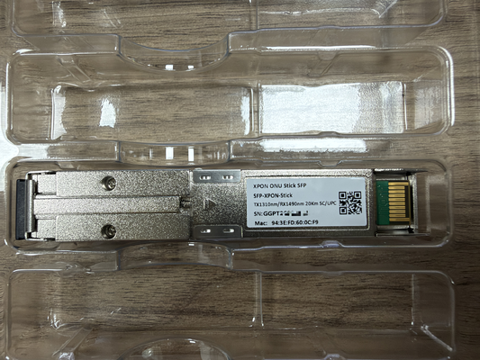 Módulo SC XPON ONU de SFP-XPON-Stick 20km TX1310nm/RX1490nm